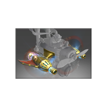 Autographed Golden Atomic Ray Thrusters
