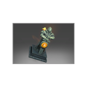 Autographed Knight Statue