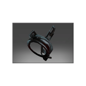 Autographed Wrist Shackles of the Black Death